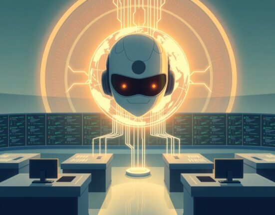 AI agent transforming real-time web data into structured tables for enterprise analysis.