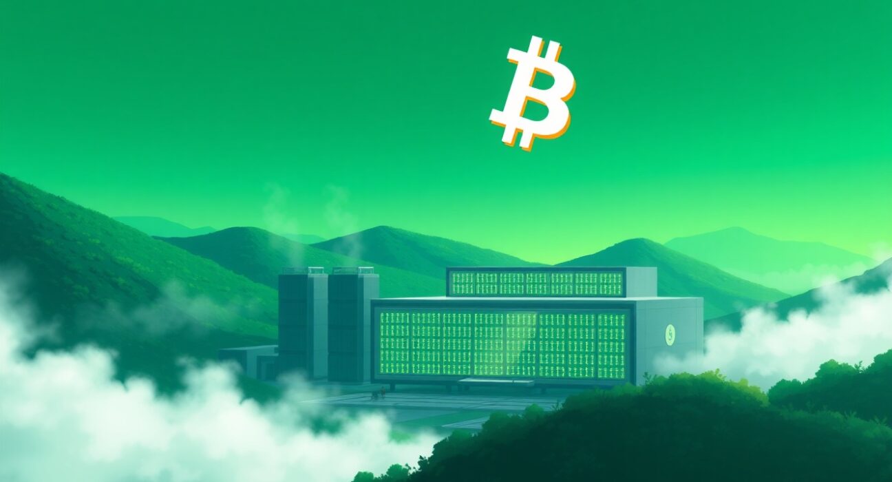 NIP Group Bitcoin mining facility illustrating esports company's crypto diversification strategy