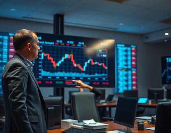 Analyst examining Bitcoin price chart and stablecoin withdrawal data on screen