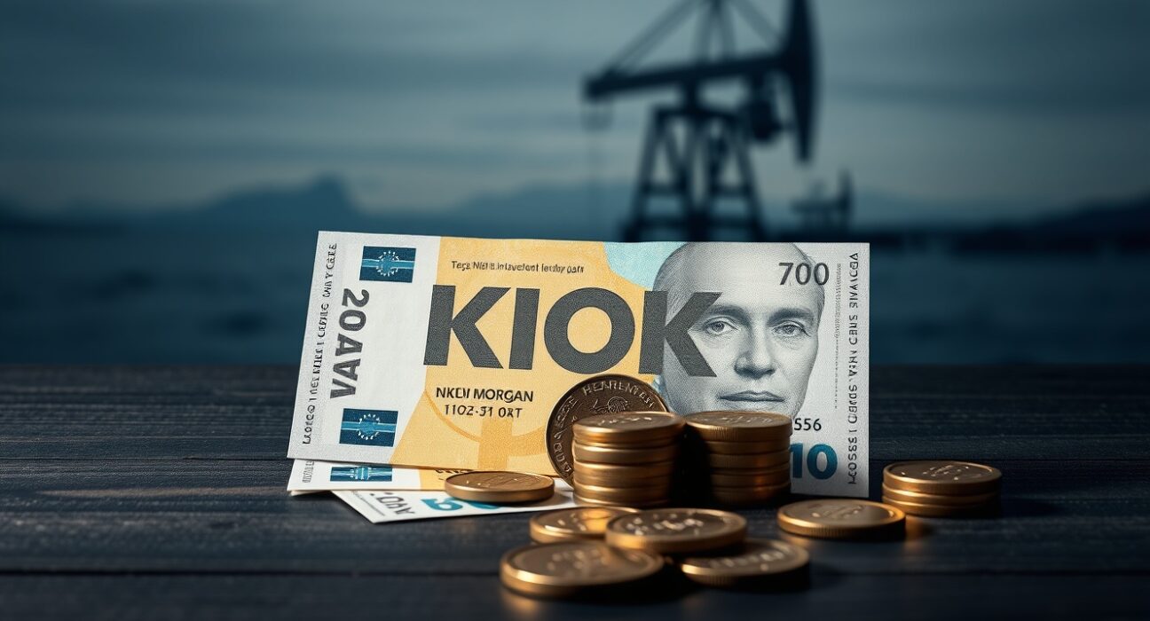 Norwegian krone currency analysis showing NOK's relationship to oil markets and geopolitical factors