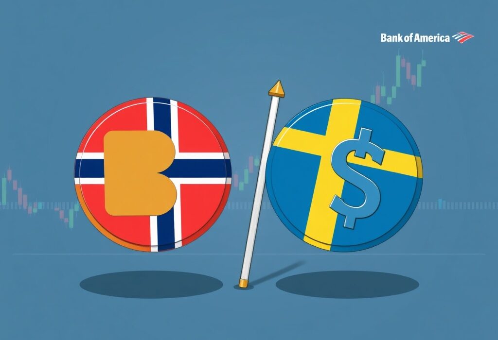 NOK SEK Forecast: Alarming Drop Predicted by Bank of America