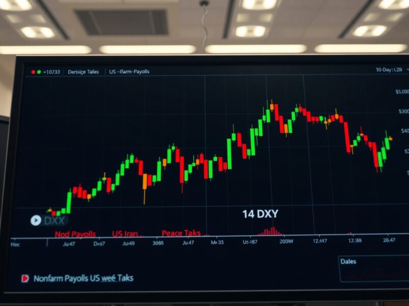 Forecasting the Upcoming Week: Nonfarm Payrolls and US-Iran Peace Talks Shake DXY as It Hits Two-Week Lows