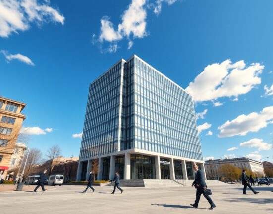 Norges Bank headquarters in Oslo representing Norway's central bank monetary policy decisions affecting the NOK currency.