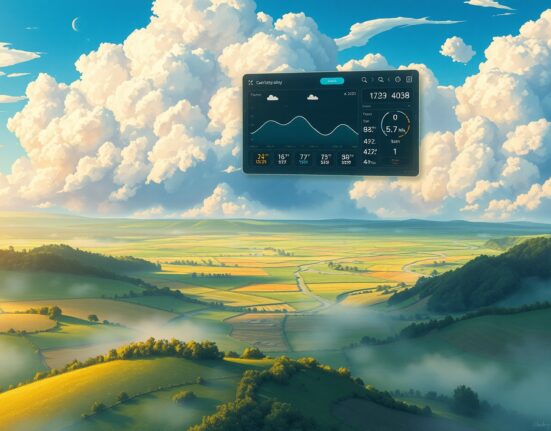 Nvidia AI weather models predicting storm patterns with advanced climate simulation technology