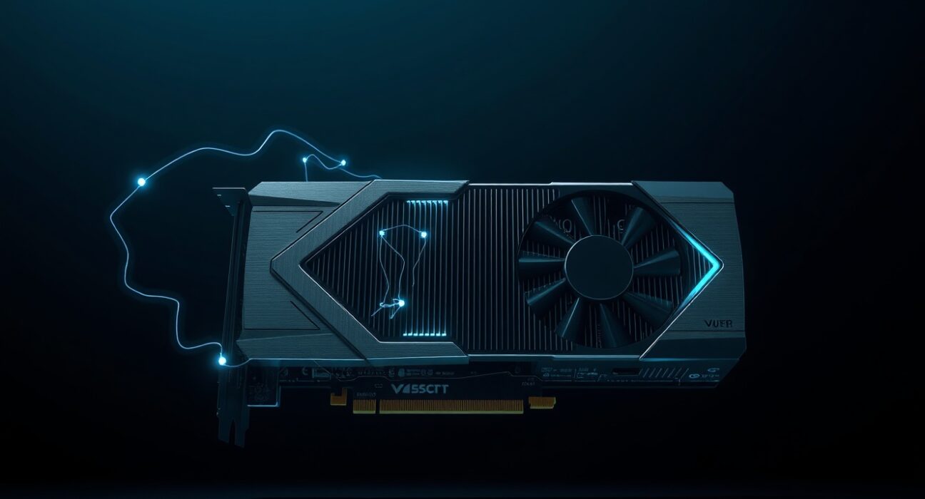 Nvidia's DLSS 5 AI technology powering next-generation graphics processing.