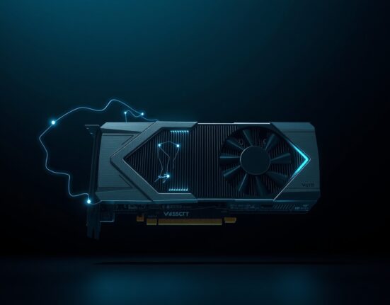 Nvidia's DLSS 5 AI technology powering next-generation graphics processing.