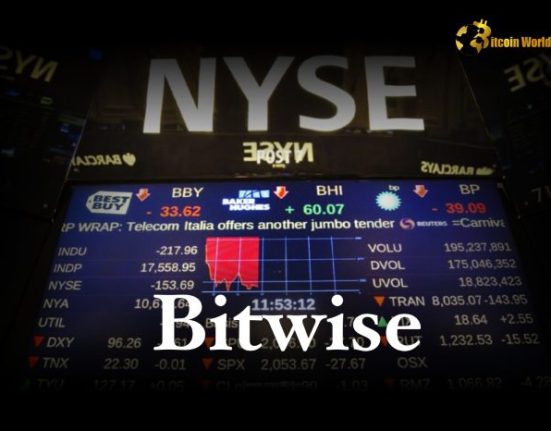 NYSE Arca Seeks to Uplist Bitwise 10 Crypto Index Fund as Exchange-Traded Product