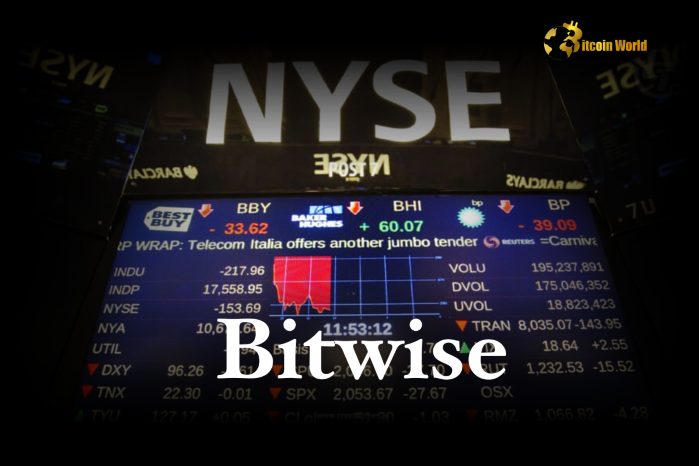 NYSE Arca Seeks to Uplist Bitwise 10 Crypto Index Fund as Exchange-Traded Product