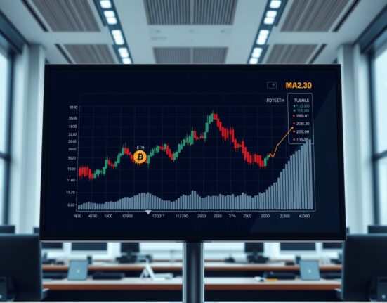 Financial trading screen displaying cryptocurrency ETF options data following the removal of position limits.