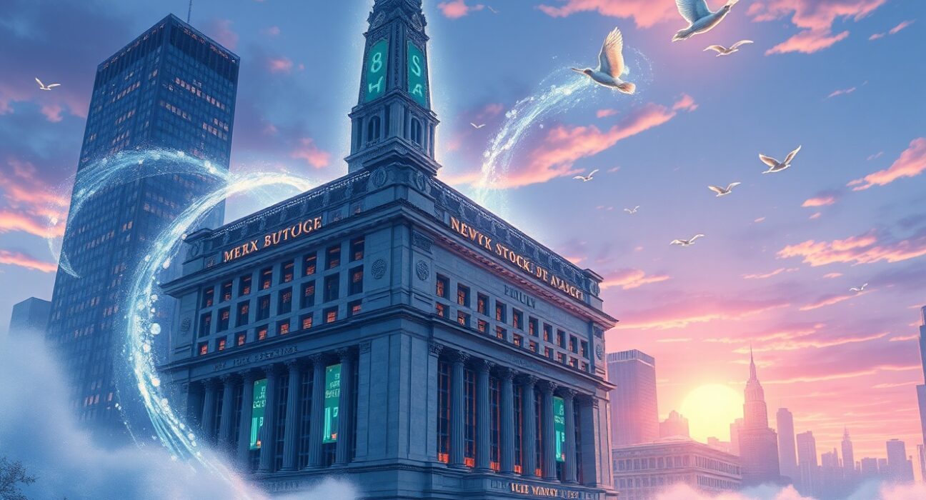 NYSE tokenized stock market transformation with blockchain technology revolutionizing equity trading