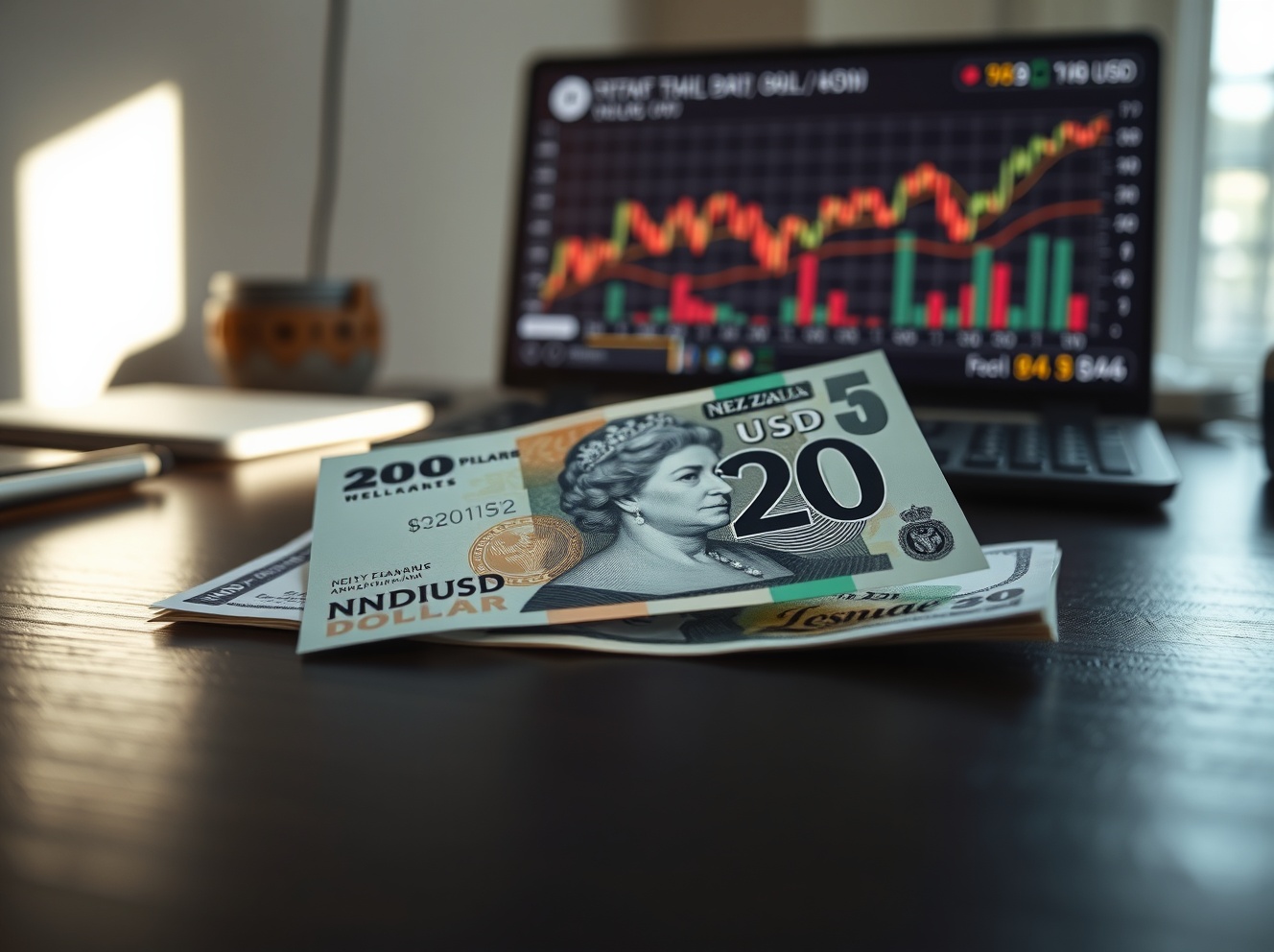 New Zealand Dollar Gains Ground After RBNZ’s Hawkish Rate Hold, US Dollar Softens