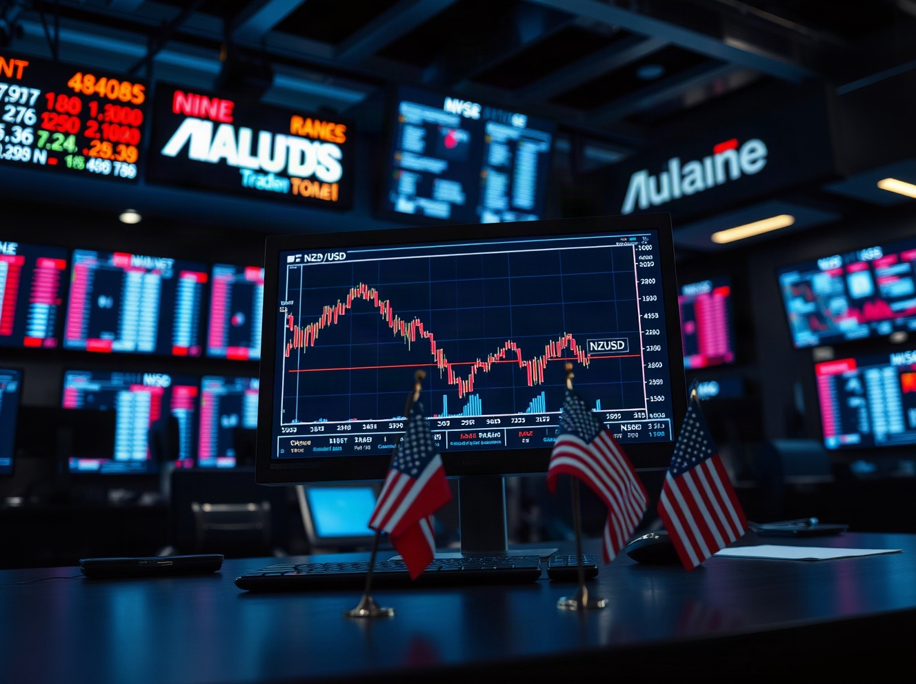 NZD/USD Slides to 0.5950 as Hot US PCE Data Dents Rate Cut Hopes
