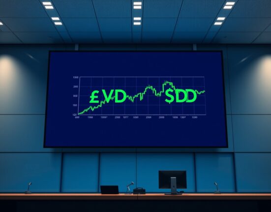 Forex trading screen showing NZD/USD chart with green upward movement
