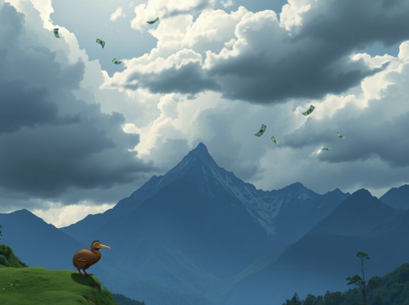 NZD/USD Plummets as US Dollar Gains Momentum from Fed Signals and Escalating Trade Tensions