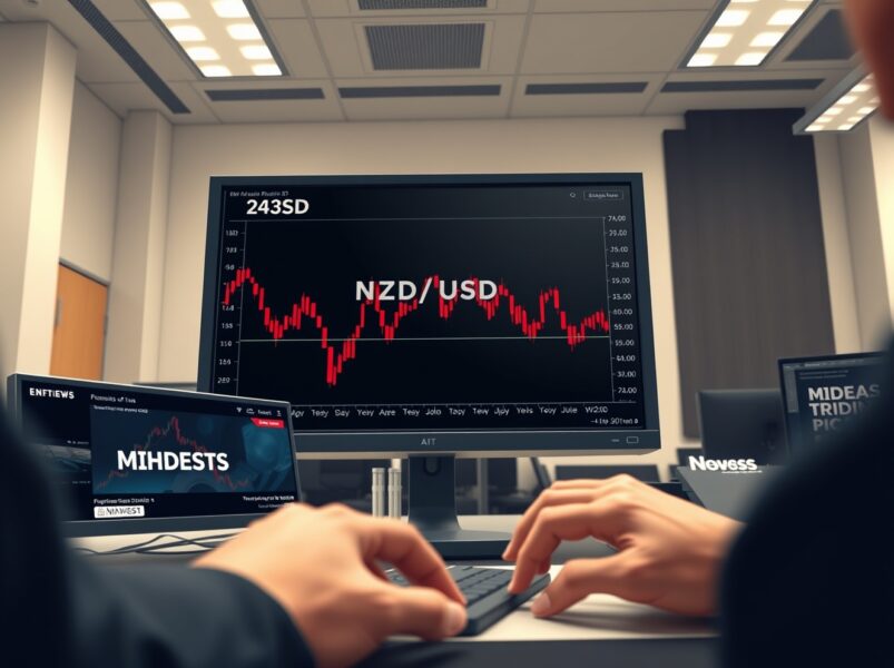 NZD/USD Plummets: Third Straight Drop as Iran-US Crisis Fuels Safe-Haven Dollar Surge