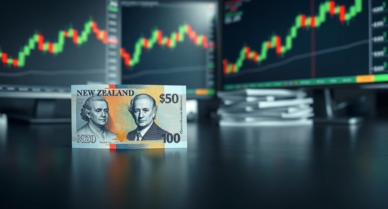 NZD/USD currency pair facing pressure as risk appetite fades, support at 0.5850