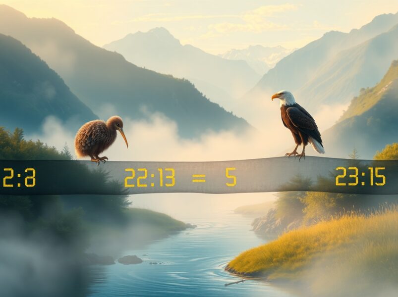 Analysis of NZD/USD currency pair movement showing limited upside potential in 2025 forex markets.