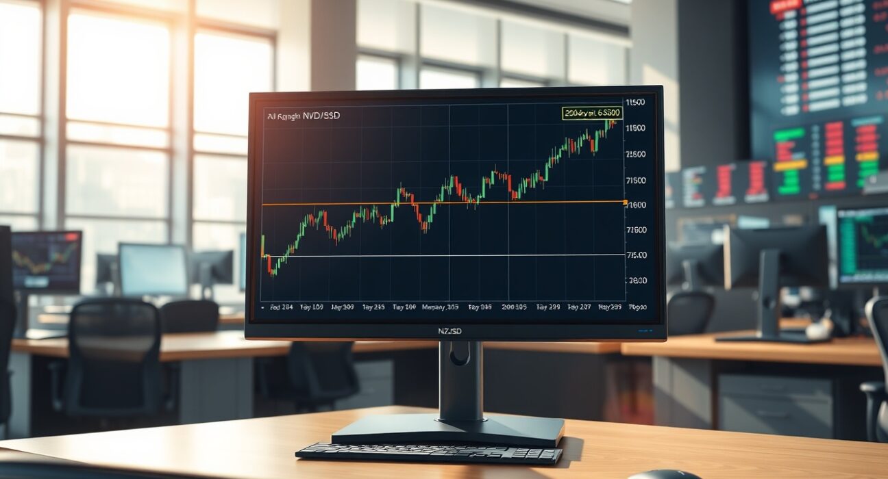 Professional forex trading chart analysis showing NZD/USD approaching the critical 200-day Simple Moving Average resistance level.