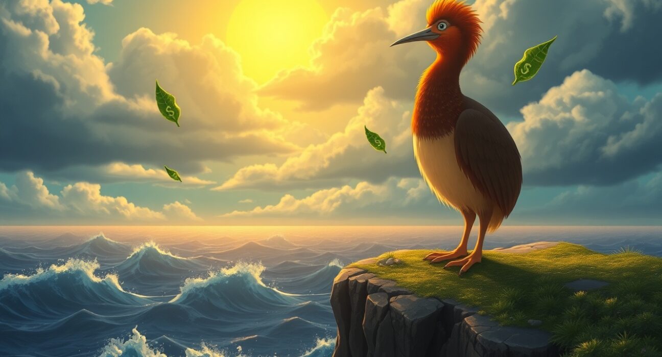 NZD/USD currency pair analysis showing Kiwi dollar strength supported by RBNZ policy.