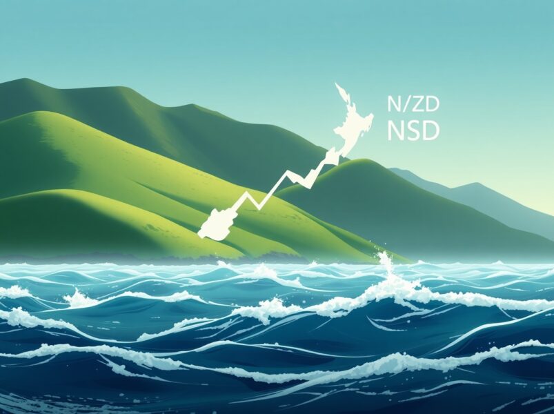 Analysis of NZD/USD currency pair dynamics between New Zealand and US economic policies