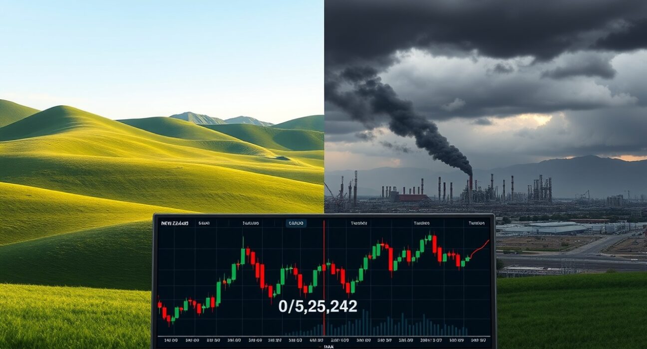 NZD/USD forex chart approaching 0.5925 resistance amid Iran tensions and jobs data anticipation