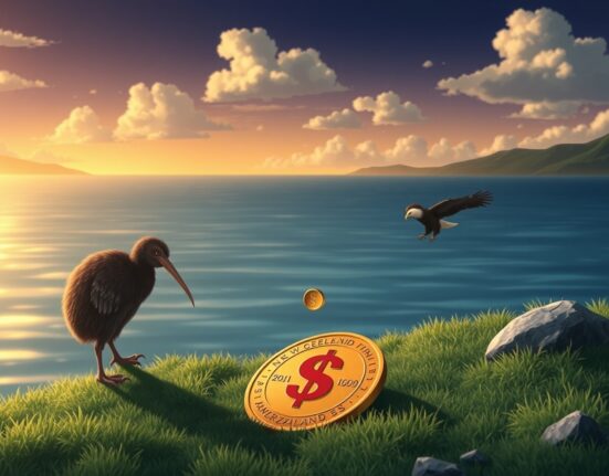 NZD/USD currency pair analysis showing impact of conflicting economic indicators on forex markets