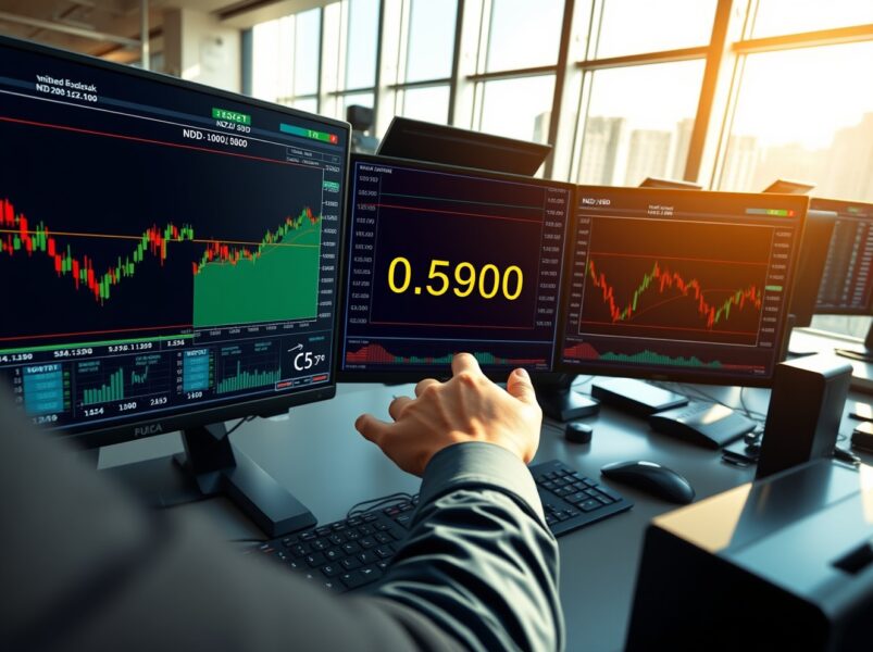 NZD/USD Technical Analysis: Critical Battle at 0.59 as Moving Averages Provide Crucial Support