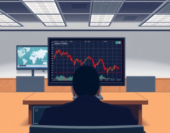 NZD/USD forex chart declining as US-Iran geopolitical tensions impact currency markets.