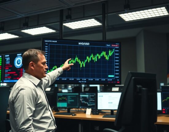 NZD/USD chart showing upward trend supported by RBNZ hawkish tone, Rabobank analysis
