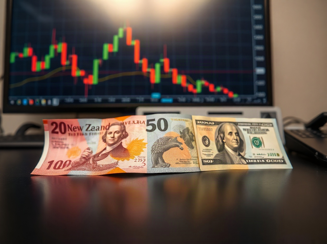 New Zealand Dollar Holds Ground Against Firm US Dollar on RBNZ Rate Hike Bets