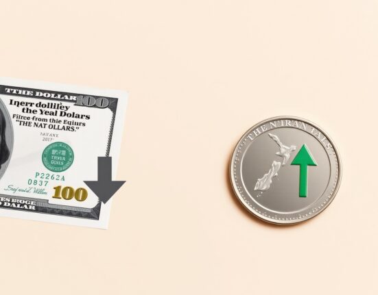 NZD/USD forex chart showing price rise as US Dollar weakens due to renewed US-Iran talks hopes
