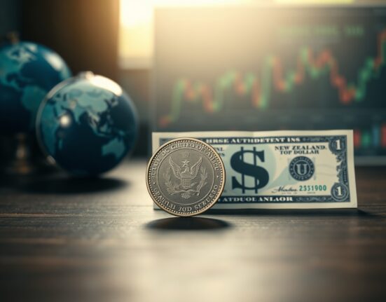 NZD/USD currency pair facing pressure from US-Iran tensions and FOMC meeting expectations