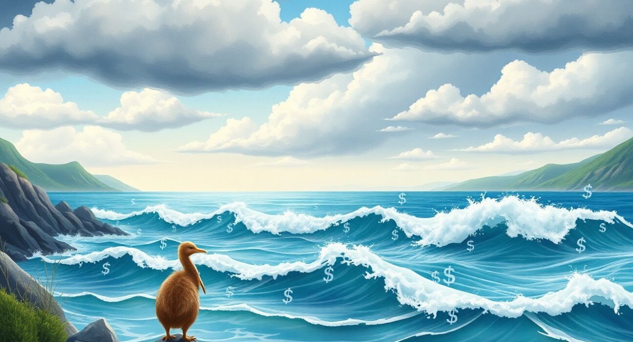 NZD/USD currency pair analysis showing key 0.6050 level before US jobs report