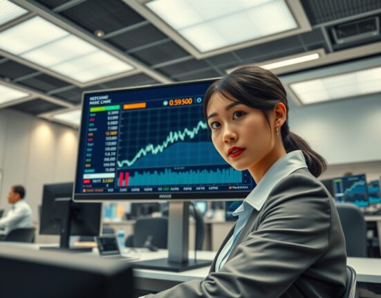 Trader analyzes NZD/USD chart holding above 0.5900 following China's economic data.