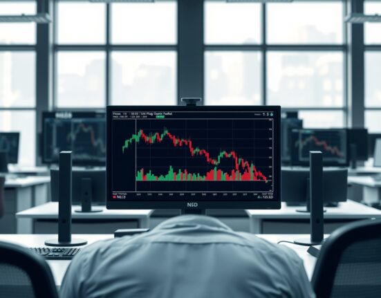 NZD/USD forex chart showing a decline amid geopolitical tension and Federal Reserve meeting.