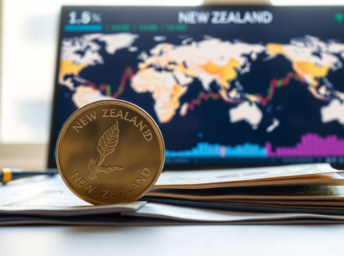 New Zealand Dollar Weakens as US Dollar Gains on Middle East Uncertainty