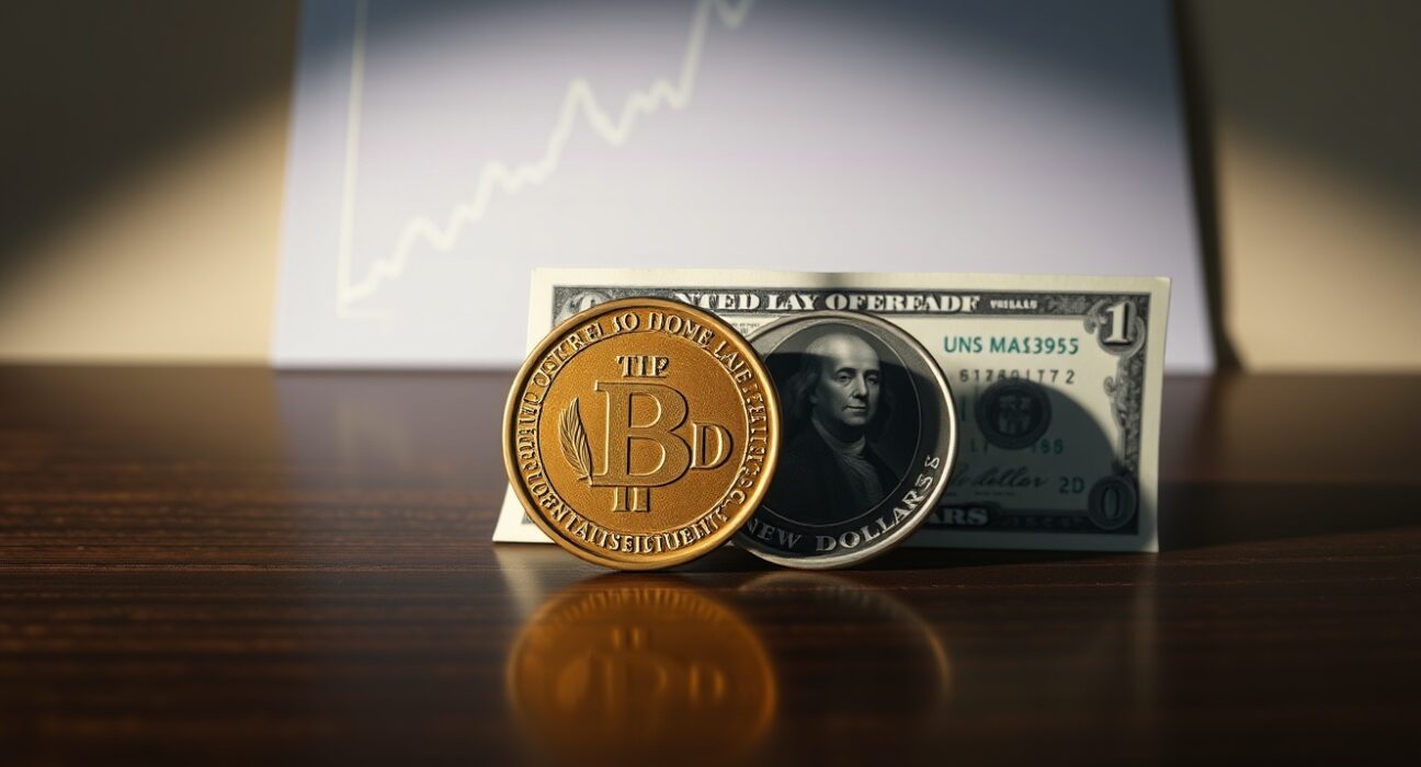 NZD/USD currency pair analysis showing an upward trend on a financial chart with New Zealand and US currency symbols.