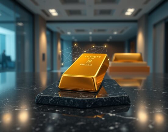 OCBC's tokenized gold fund GOLDX merges physical gold with blockchain technology for institutional investors.