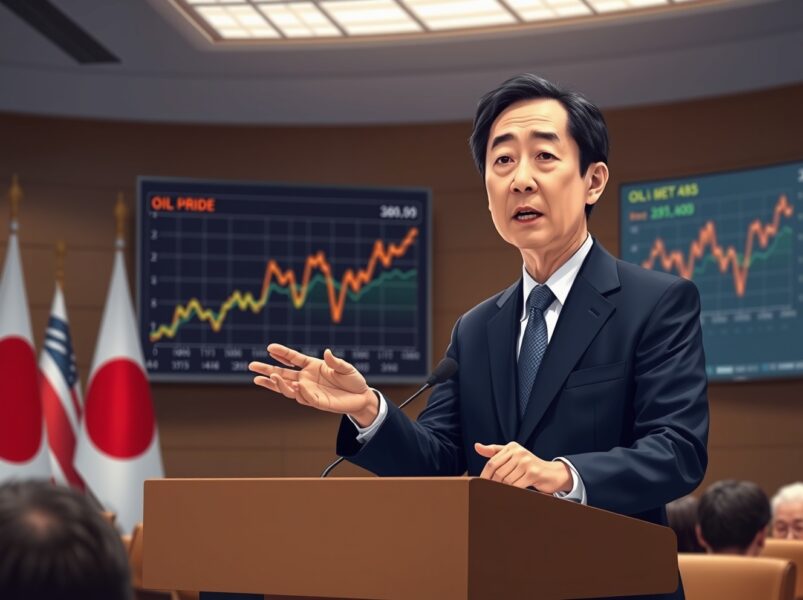 Η Μεταβλητότητα των Τιμών Πετρελαίου Προκαλεί Συναγερμό: Ο Katayama της Ιαπωνίας Προειδοποιεί για Χρηματοπιστωτική και Συναλλαγματική Αναταραχή