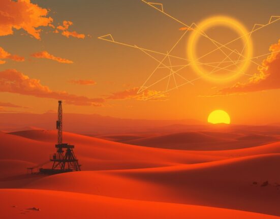 Geopolitical tensions supporting global oil prices with market analysis from Commerzbank.