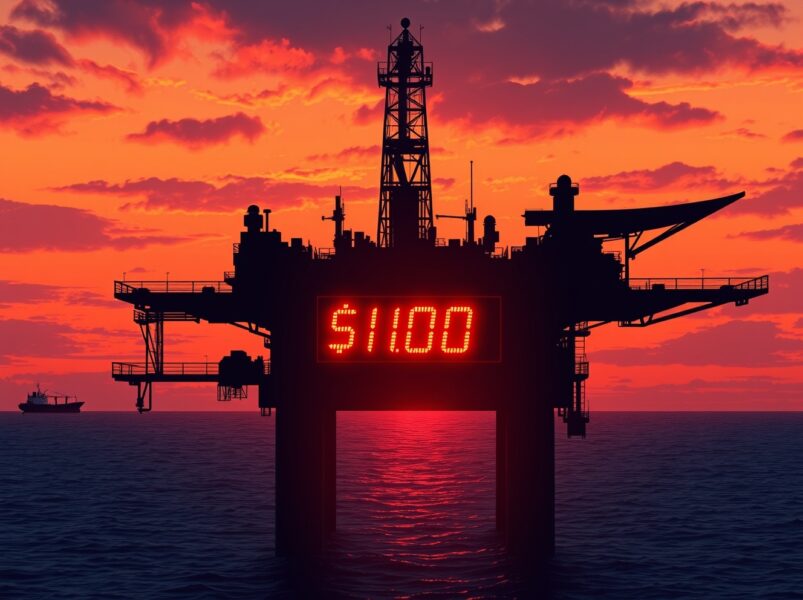 Ceny ropy naftowej wzrosły powyżej 110 USD, gdy blokada Iranu przez USA nasila kryzys geopolityczny