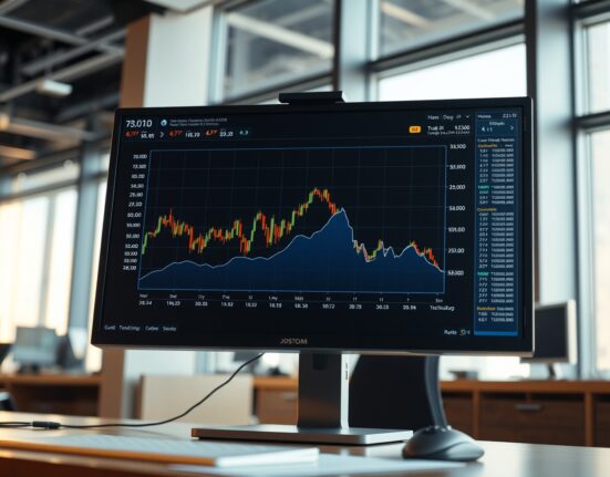 Oil price chart showing a sharp decline following a geopolitical ceasefire, illustrating market volatility.