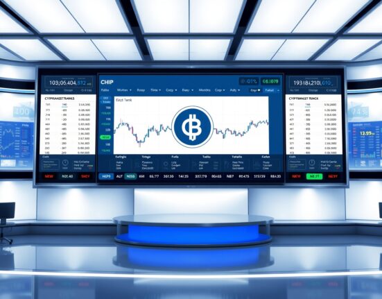 OKX exchange platform showing CHIP token listing for spot trading on April 24, 2025