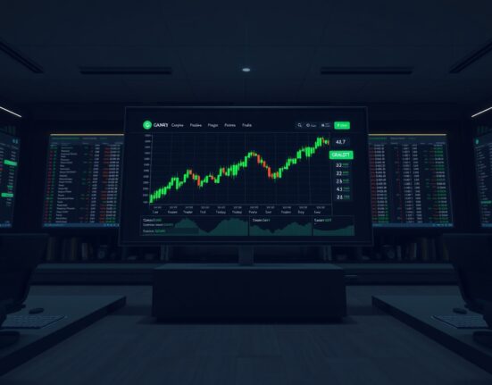 OKX GRASS spot trading pair displayed on a professional trading dashboard, symbolizing the new listing announcement.