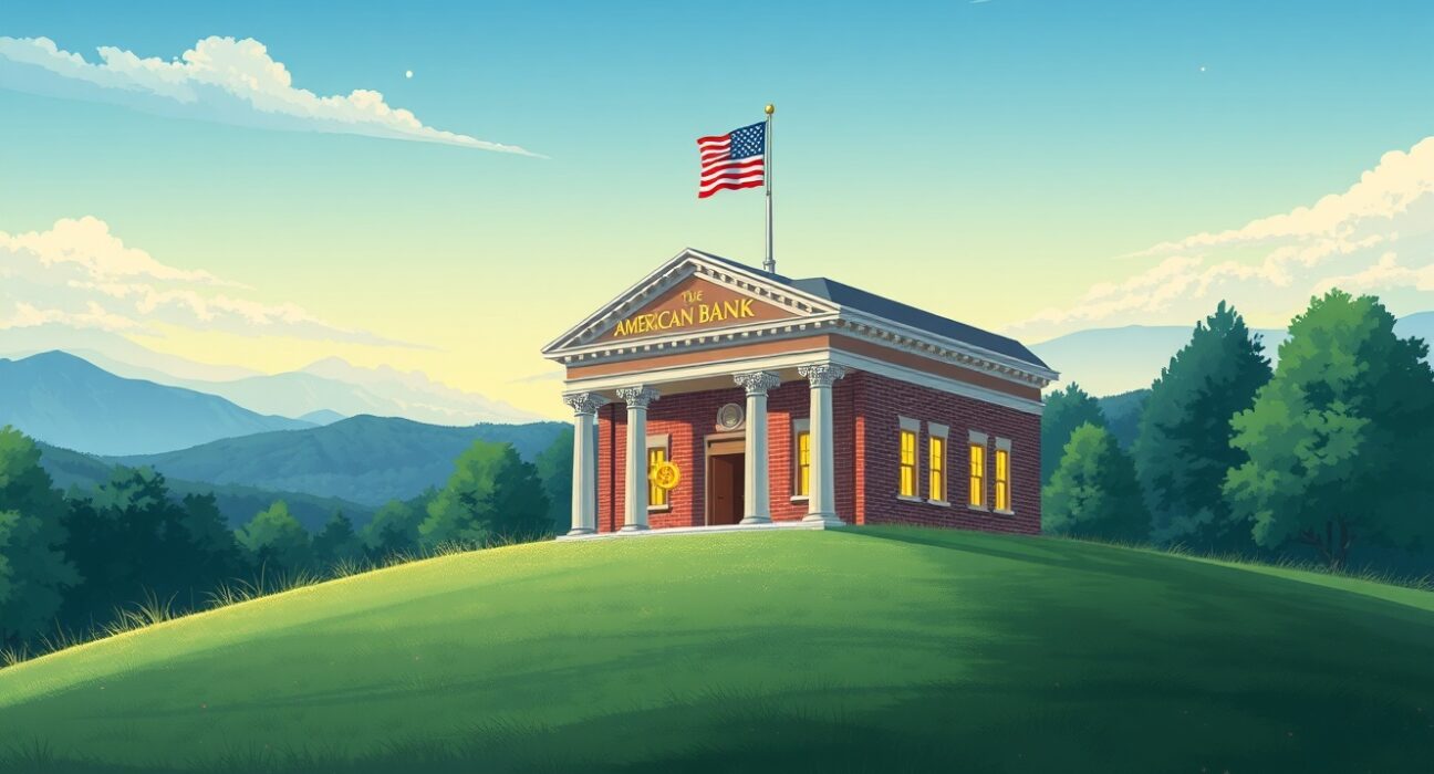 Old Glory Bank SPAC merger symbolizes the fusion of traditional banking and cryptocurrency services.