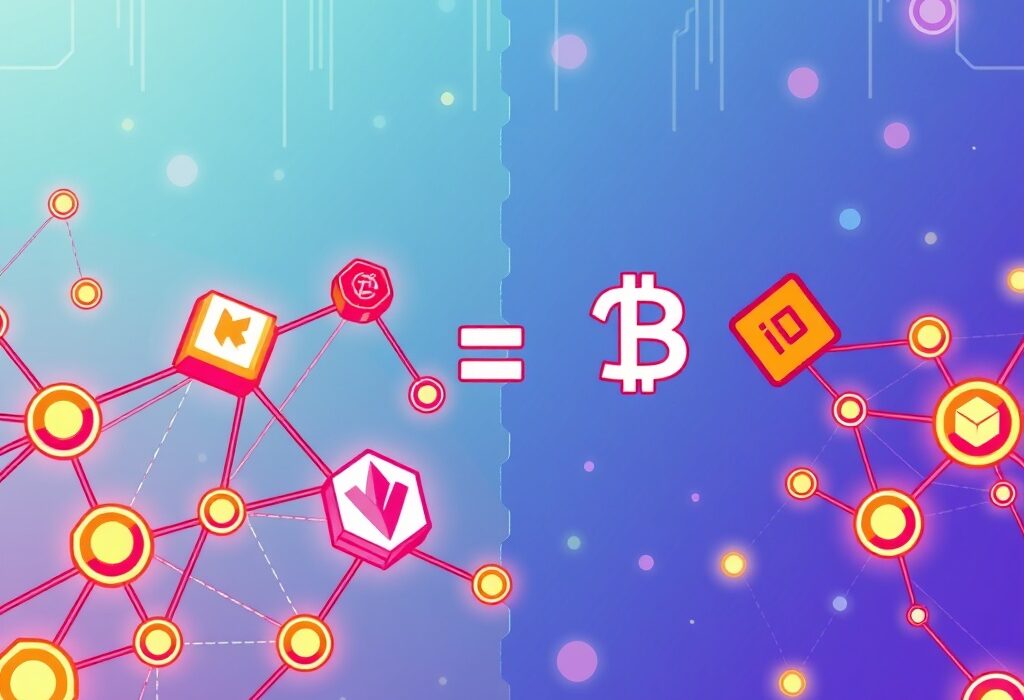 Cartoon illustration depicting the significant Omni Network rebranding, symbolizing its evolution and new direction in the blockchain space.