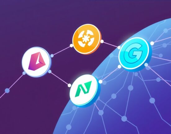A visual representation of the Omni Network rebranding, showing a clear transition and evolution of its digital identity and token swap.