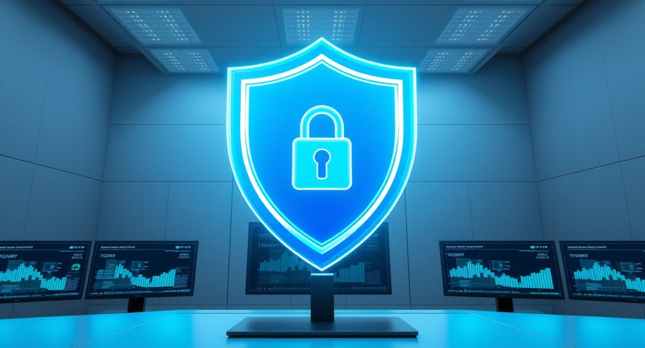 OpenAI Child Safety Blueprint symbolizing digital protection against AI-enabled child exploitation.