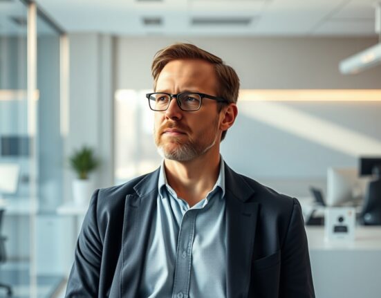 OpenAI co-founder Greg Brockman in a modern office setting, representing his new role overseeing product strategy.