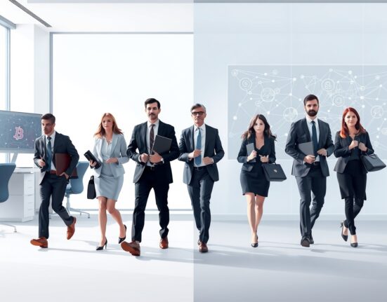 Professional executives transitioning from cryptocurrency to artificial intelligence industries at OpenAI